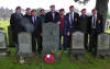 12 June 2016 Group photo at Scott Wilsons Grave, Eastern Cemetery, Edinburgh 