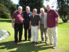 AEA Scotland Golf 2010. Craig McQuade, Gil Nicol, Andy Mullen, Jim Simpson and Mick Walker.