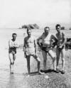 Dougie Norman, Adam Forbes, Dick Barton, John Houliston. Cyprus 1963
