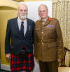 Captain Eoghann maclachlainn with Major General Michael Lawrence Riddell-Webster CBE DSO