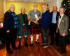 Capital Hotel, Edinburgh 8 December 2013. Gil Nicol, Gordon McLeod, Eoghann maclachlainn, Mick Walker, John Donaldson and Frank Murray.
