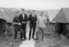 Dhekelia Cyprus 1963 - Lto R. Dick Barton, Brian McKean, John Roberts and John Whittern.